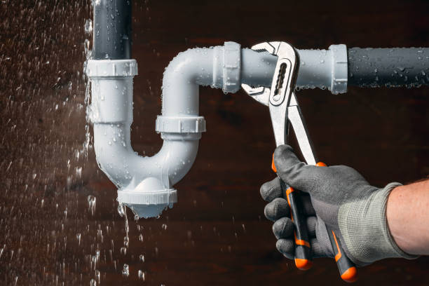 Professional Emergency Plumber technician working in Albion, IN